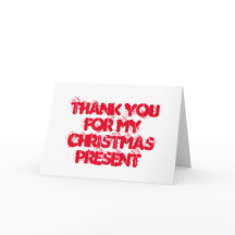 Dank u voor mijn aanwezige Kerstmis