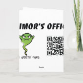 Dank u voor Slim het Zijn - dank u kaarden Bedankkaart (Achterkant)