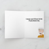 Dank u voor Slim het Zijn - dank u kaarden Bedankkaart (Binnen)