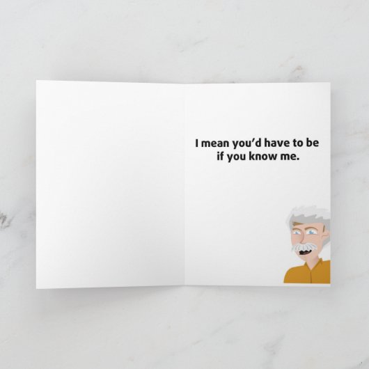 Dank u voor Slim het Zijn - dank u kaarden Bedankkaart (Binnen)