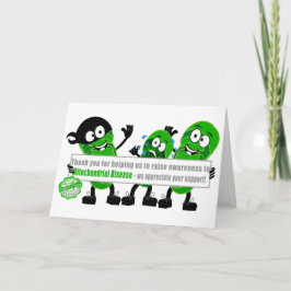 Dank u voor Steun van Mitochondrial Ziekte Kaart
