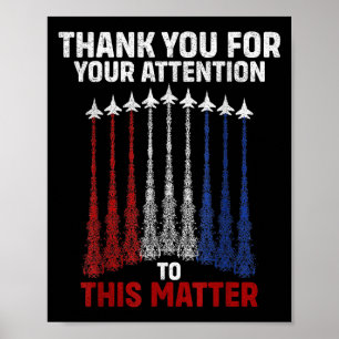 Dank U Voor Uw Aandacht Hiervoor , Grappig  Poster
