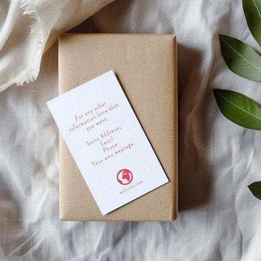 Dank u voor uw aankoop liefde hart invoegen kaart