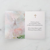 Dank u voor uw bevestiging als sponsor Heilige Gee Bedankkaart (Binnen)