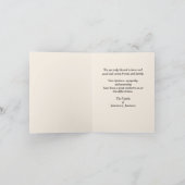 Dank u voor uw bijbeldonatie bedankkaart (Binnen)