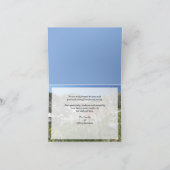 Dank u voor uw bijdrage, nota, Natuur Bedankkaart (Binnen)