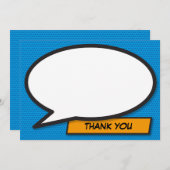 Dank u voor uw Bubble Bubble voor berichteninterve Kaart (Voorkant / Achterkant)