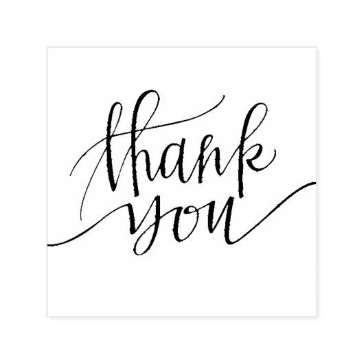 dank u voor uw callygrafie  zelfinktende stempel (Design)