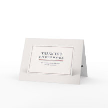 Dank U Voor Uw Dienst - Actieve Militairen