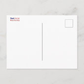 Dank U Voor Uw Dienst  Briefkaart (Achterkant)