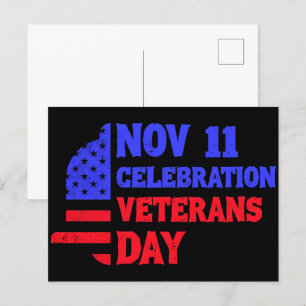 Dank U voor Uw Dienst: Veteranendag 2025 Feestdagenkaart