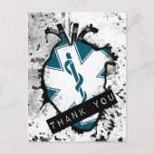 dank u voor uw eerste antwoord briefkaart (Voorkant)