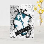 dank u voor uw eerste antwoord kaart (Gele Bloem)