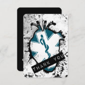 dank u voor uw eerste antwoord kaart (Voorkant / Achterkant)