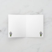 Dank u voor uw goede wensen bedankkaart (Binnen)