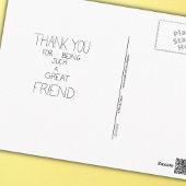 DANK U VOOR UW HULP-briefkaart van Nicole Janes Briefkaart