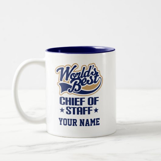 Dank u voor uw ideeën voor de stafchef tweekleurige koffiemok (Links)