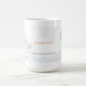 dank u voor uw kaart bij de " white mok mockup " (Center)