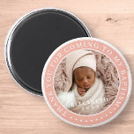 Dank u voor uw komst naar mijn Baptism moderne fot Magneet<br><div class="desc">Dit eenvoudige en klassieke ontwerp is samengesteld uit serif typografie en voegt een douanefoto toe. Bedankt dat je naar de heilige Baptisme bent gekomen.</div>