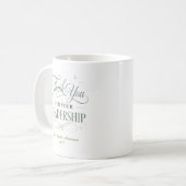 Dank U Voor Uw Leiderschap Persoonlijk Koffiemok (Voorkant links)