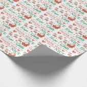 Dank u voor uw mooie kerstpapier cadeaupapier (Hoek)