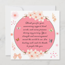 Dank u voor uw niet aflatende steun. kaart