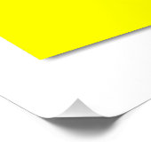 dank u voor uw niet roken perfect poster (Hoek)