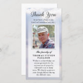 Dank u voor uw persoonlijke fotosympathie - vreedz bedankkaart (Voorkant / Achterkant)