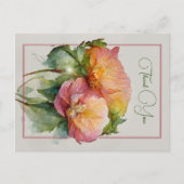 Dank u voor uw persoonlijke kaart (Voorkant)