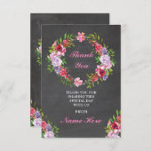 Dank u voor uw religieuze kruistocht voor de Heili Bedankkaart (Voorkant / Achterkant)