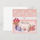 Dank u voor uw roze kaart (Voorkant / Achterkant)