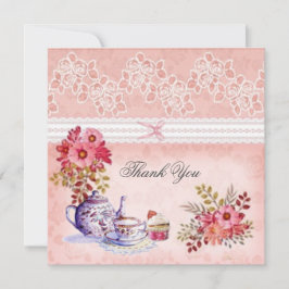 Dank u voor uw roze kaart