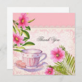 Dank u voor uw roze kaart (Voorkant / Achterkant)