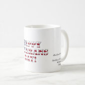 Dank u voor uw service, Amerikaanse veteraan Koffiemok (Voorkant rechts)