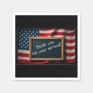 Dank u voor uw service! servet