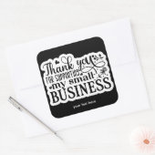 Dank u voor uw steun aan sticker (Envelop)