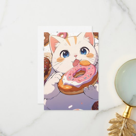 Dank u voor uw steun en vriendelijkheid. bedankkaart (Voorkant / Achterkant in situ)