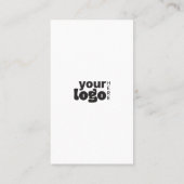 Dank u voor uw steun | Kortingvoucher Visitekaartje (Achterkant)