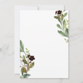 Dank u voor uw sympathie. bedankkaart (Achterkant)