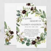 Dank u voor uw sympathie. bedankkaart (Voorkant / Achterkant)