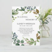 Dank u voor uw sympathie. bedankkaart (Staand voorkant)