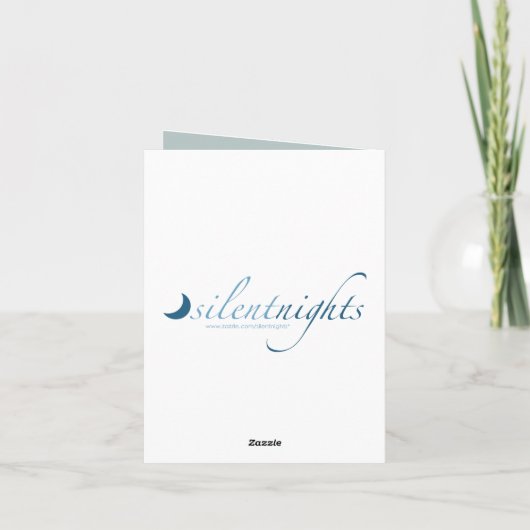 dank u voor uw sympathie ( lof voor de engel ) bedankkaart (Achterkant)