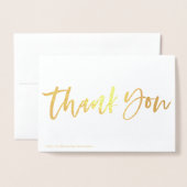 Dank u voor uw verjaardag, echte folie fotokaart folie kaarten (Met envelop)