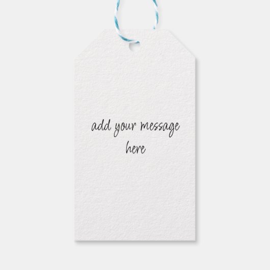 dank u voor uw vriendelijke kaart cadeaulabel (Achterkant)