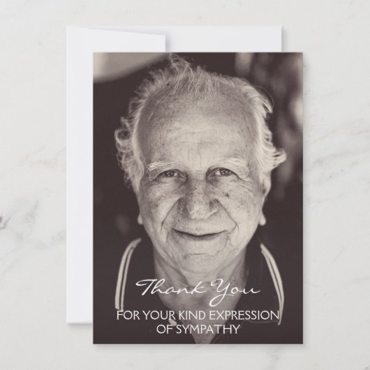 Dank u voor uw vriendelijke uiting van medeleven (Voorkant)