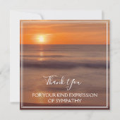 Dank u voor uw vriendelijke uiting van medeleven (Voorkant)