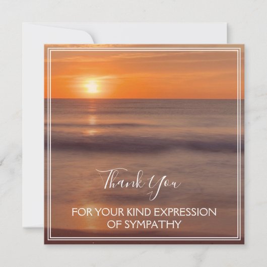 Dank u voor uw vriendelijke uiting van medeleven (Voorkant)