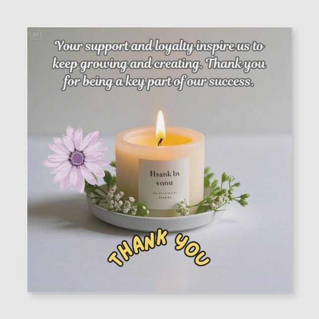 Dank u voor uw vriendelijkheid (Voorkant)