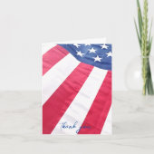 Dank u voor uw vriendelijkheid gevouwen dank u kaa bedankkaart (Voorkant)