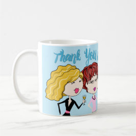 Dank u voor uw vriendschappelijke koffie-Mok Koffiemok